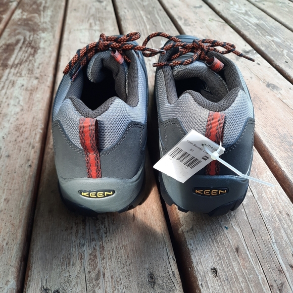 NIB Keen Utility Boulder Low Raven/Burnt Ochre Steel Toe Safety Shoes Size 14 - Picture 11 of 16